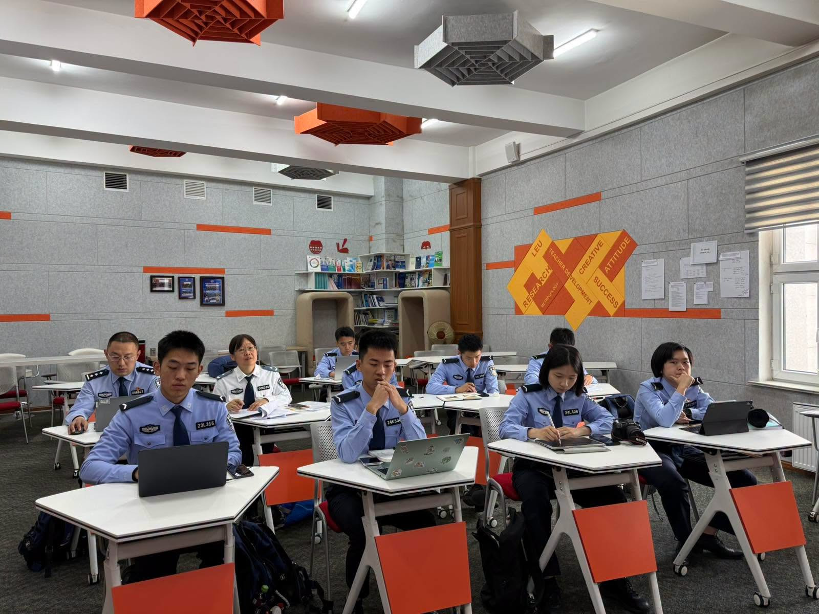 STUDENTS FROM THE PEOPLE'S PUBLIC SECURITY UNIVERSITY OF CHINA PARTICIPATED IN A SHORT-TERM EXCHANGE PROGRAM